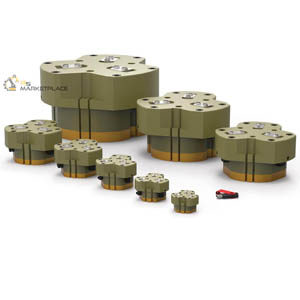 3-fingers pneumatic parallel gripper series from 1M to 8M