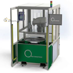 Automation cell service for screw driving application: Turntable System