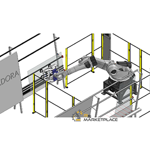 Handling solution for glass sheets